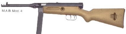 Beretta Submachine Gun model MAB4