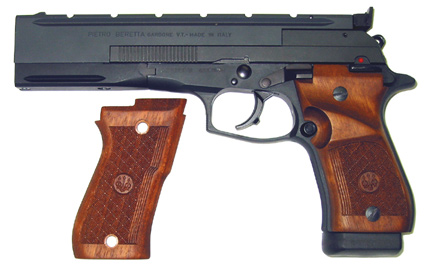 Model 87 Target .22lr wood grips