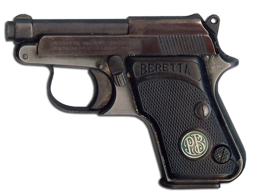 pistol of the series 950, cal. 6,35 (.25) made in italy 1952
