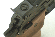 Beretta Pistol model 89 Gold Standard .22lr wood grips