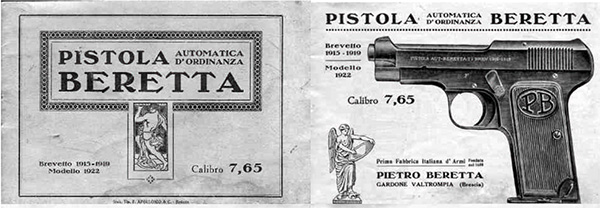 banner owner manual Beretta 1922