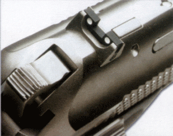 Beretta pistol model Billennium  rear sight