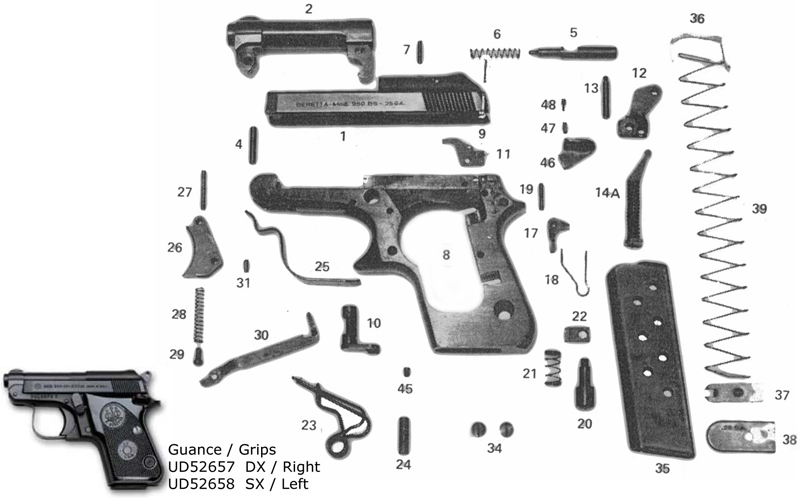 P. Beretta model 950 B