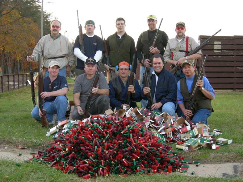 One day at the shooting range the band shooted 1000 round 